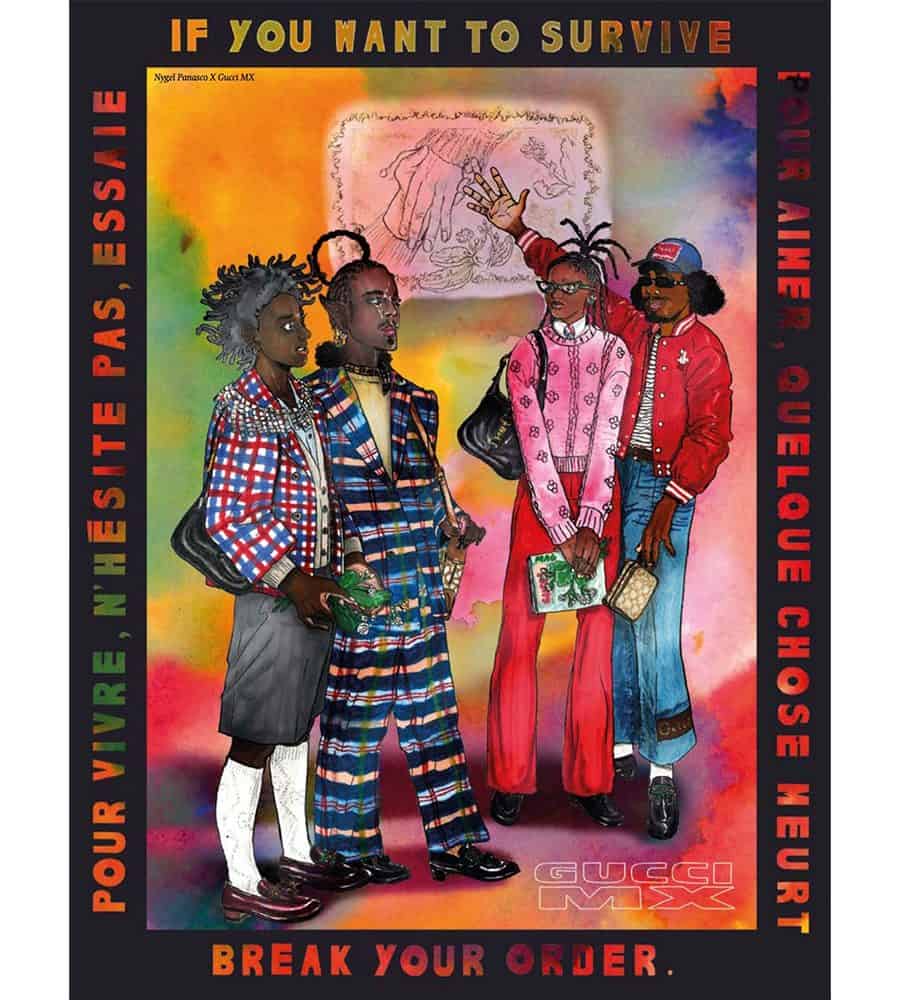 Gucci Teams up with Frankenstein Magazine for a Comic Celebrating